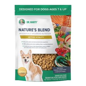 Dr. Marty's Nature’s Blend Active Vitality Freeze Dried Raw Dog Food 16oz