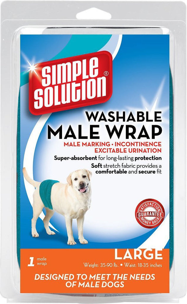 Simple solution disposable male wraps top