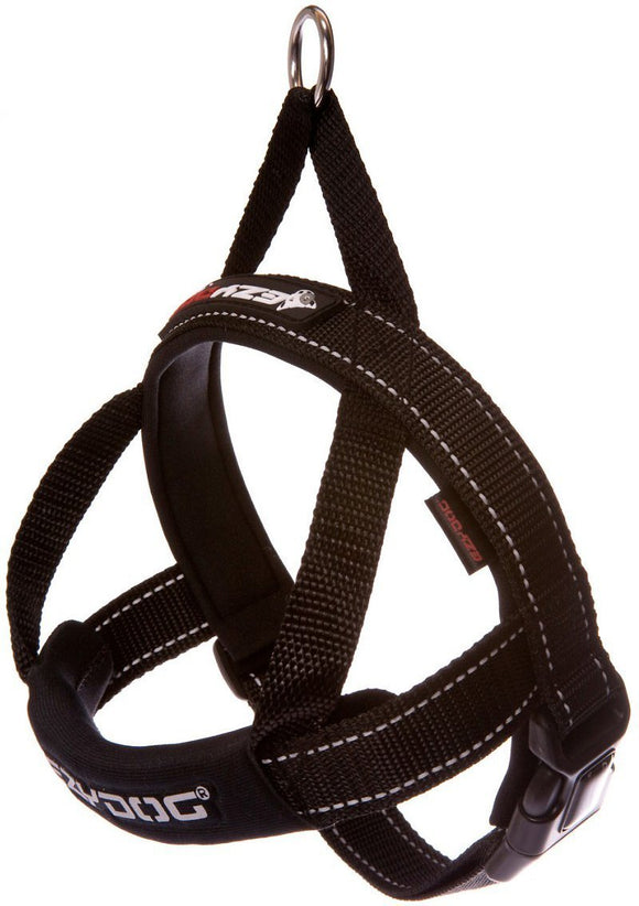 Ezydog Quickfit Dog Harness Black (XXS - XL)