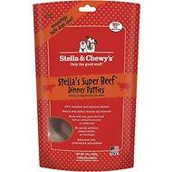 Stella & Chewy's Super Beef Dinner Patties Grain-Free Freeze-Dried Dog Food for All Ages (5.5oz - 25oz)