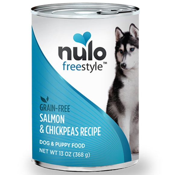 Nulo Freestyle Salmon & Chickpeas Recipe Canned Dog Food 13oz