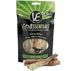 Vital Essentials Bag Bully Sticks Freeze-Dried Treats 5ct