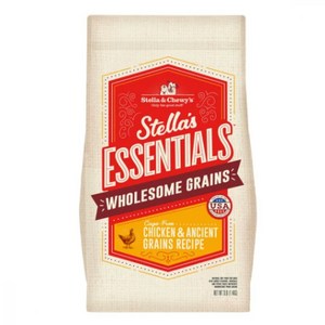 Stella & Chewy's Essentials Ancient Grains Cage-Free Chicken Dog Food (25lb)