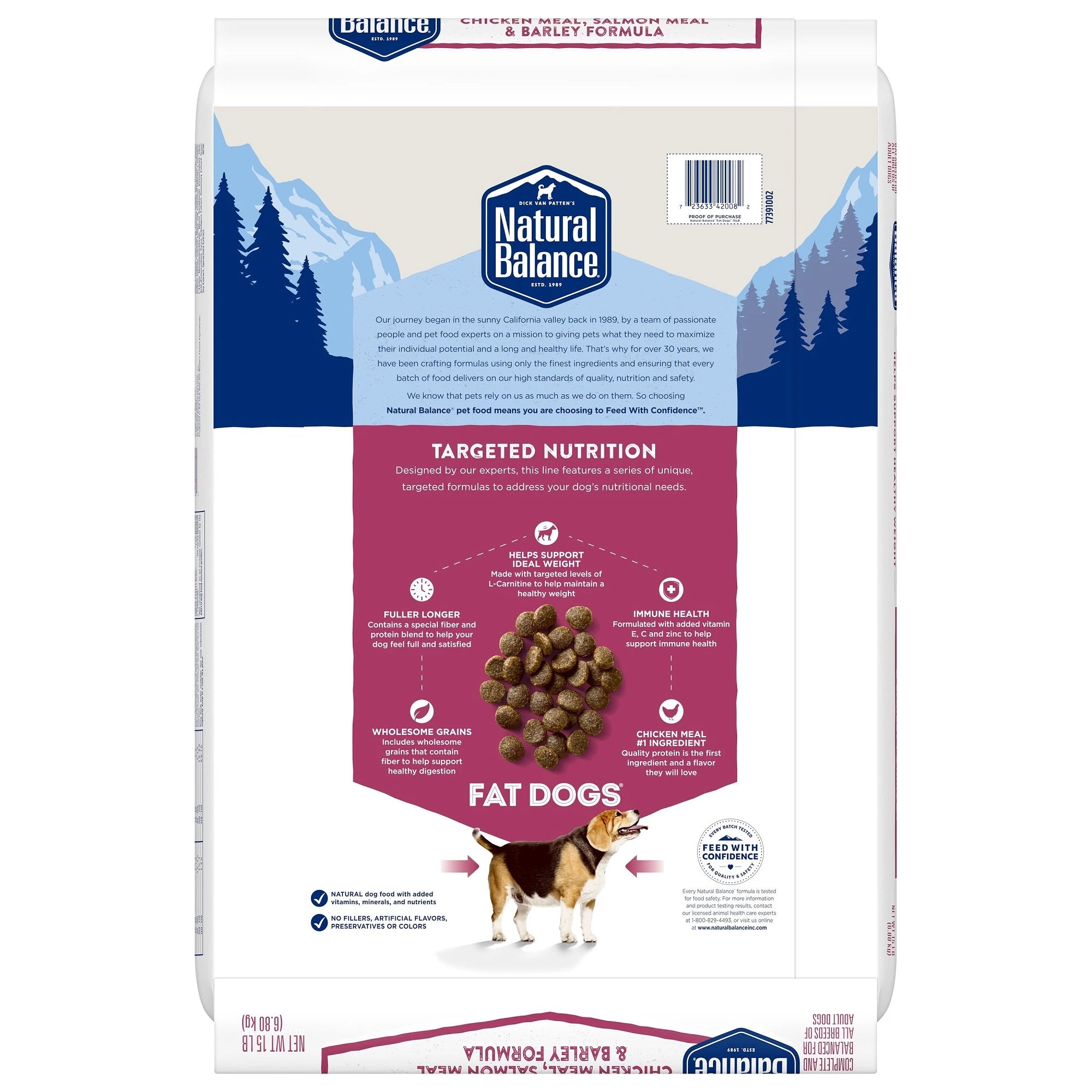 Natural balance fat dog food hotsell