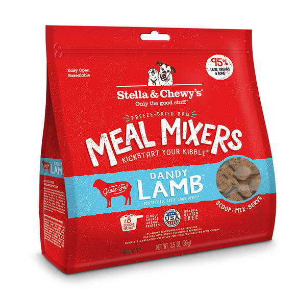 Stella & Chewy's Chewy's Dandy Lamb Meal Mixers Grain Free Freeze-Dried Dog Food (3.5oz-18oz)