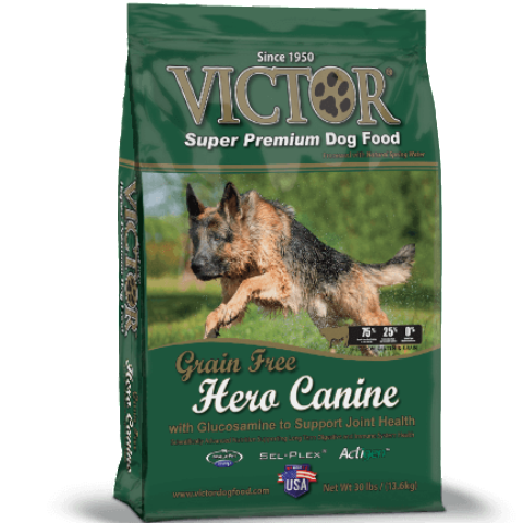 Victor Grain Free Hero Canine 30lb (MAP ENFORCED-IN STORE PURCHASE MAY HAVE LOWER PRICE)