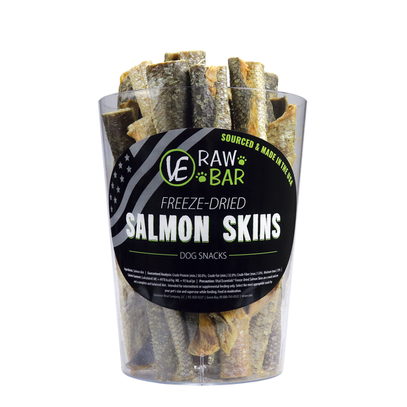 Vital Essentials Raw Bar Freeze-Dried Salmon Skin - 1 Piece