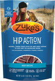 Zuke's Hip Action Beef Recipe Dog Treats 1lb