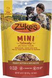 Zuke's Mini Naturals Peanut Butter & Oats Recipe Dog Treats 1lb