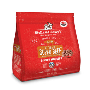 Stella & Chewy's Frozen Beef Dinner Morsels 4lb