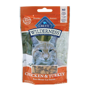 Blue Buffalo Blue Wilderness Chicken & Turkey Cat Treats 2oz