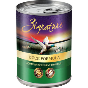 Zignature Duck Ingredient Formula Grain-Free Canned Dog Food - 13oz