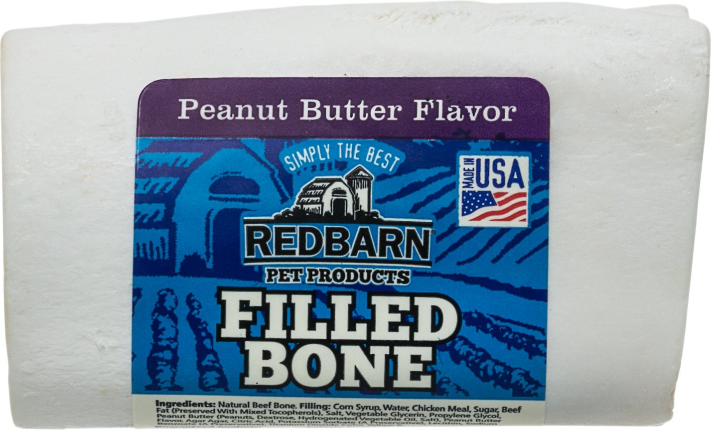Red barn peanut butter filled bone on sale