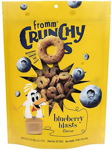 Fromm Crunchy O's Dog Treats - Blueberry