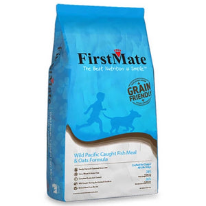 FirstMate Grain Friendly Wild Pacific Caught Fish & Oats Dry Dog Food (5lb - 25lb)