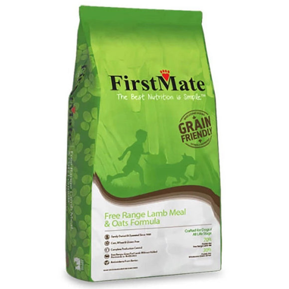 FirstMate Grain Friendly Free Range Lamb & Oats Dry Dog Food (5lb - 25lb)