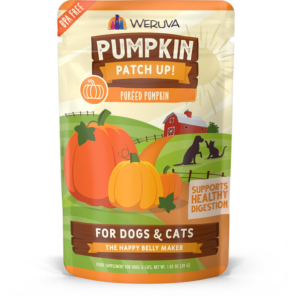 Weruva Pumpkin Patch Up! Dog & Cat Food Supplement Pouch 1ct (1.05oz, 2.80oz)
