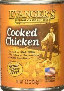 Evanger's Classic Cooked Chicken Dinner Canned Dog Food 12.8oz