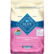 Blue Buffalo Small Breed Adult Chicken & Brown Rice Recipe Dry Dog Food (6lb - 15lb) - MAP ENFORCED-IN STORE PURCHASE MAY HAVE LOWER PRICE.