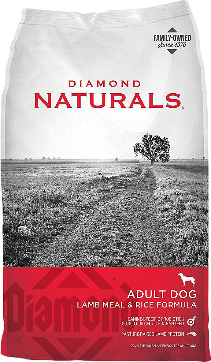 Diamond naturals beef meal & rice formula adult dry dog food best sale