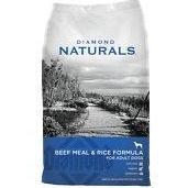 Diamond Naturals Beef Meal & Rice Formula Adult Dry Dog Food, 40lb