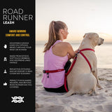 Ezydog Road Runner LITE Leash - Under 26lb Dog - Black Color