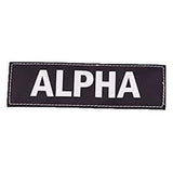 Ezydog Convert Harness Badges (Alpha, Do Not Pet, In Training, Service Dog, Tough Guy)