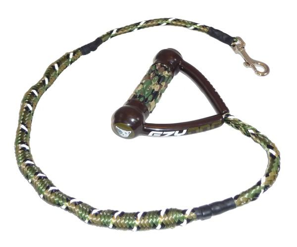 EzyDog Cujo Shock Absorbing Dog Leash Camo Green 25 VIP Pets