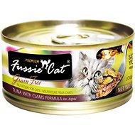 Fussie Cat Premium Tuna with Clams Formula in Aspic Grain-Free Canned Cat Food, 2.82-oz