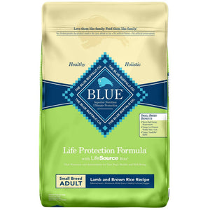 Blue Buffalo Life Protection Formula Small Breed Adult Lamb & Brown Rice Recipe Dry Dog Food 15lb