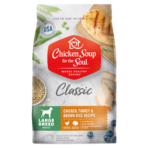 Chicken Soup Large Breed Adult Dry Dog Food 28lb