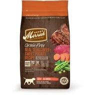 Merrick Grain-Free Real Texas Beef + Sweet Potato Recipe Dry Dog Food (22lb, 30lb)