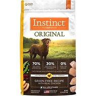 Instinct by Nature's Variety Original Grain-Free Recipe with Real Chicken Dog Food (4lb - 22.5lb) for Adult / Puppy / Senior