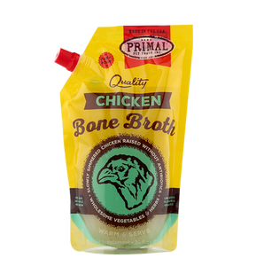 Primal Frozen Raw Chicken Bone Broth 20oz