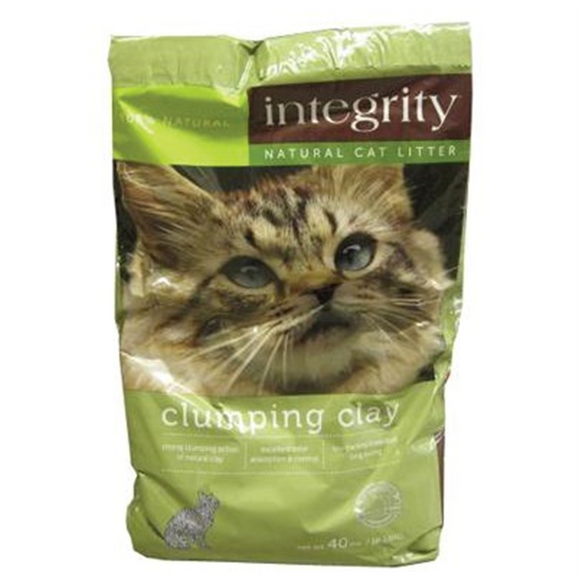 LOCAL SHIPPING OR PICKUP ONLY Integrity Clumping Clay Cat Litter (16lb, 40lb)