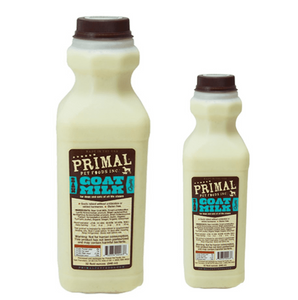Primal Frozen Raw Goat Milk (16oz - 32oz)
