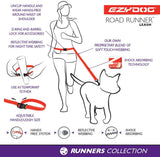 Ezydog Road Runner LITE Leash - Under 26lb Dog - Black Color