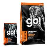 Go! Solutions Skin + Coat Care Salmon Dry Dog Food (3.5lb, 25lb)