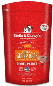 Stella & Chewy's Frozen Beef Dinner Patties (3lb, 6lb, 12lb)