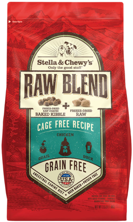 Stella & Chewy's Cage-Free Raw Blend Kibble 22lb