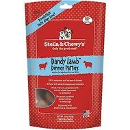 Stella & Chewy's Dandy Lamb Dinner Patties Grain-Free Freeze-Dried Dog Food for All Ages (5.5oz - 25oz)