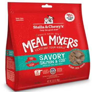 Stella & Chewy's Chewy's Savory Salmon Meal Mixers Freeze-Dried Raw (3.5oz - 18oz)