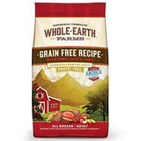 Whole Earth Farms Grain Free Beef, Pork Lamb +Organic Alfafa & Salmon Oil Adult Dog Food