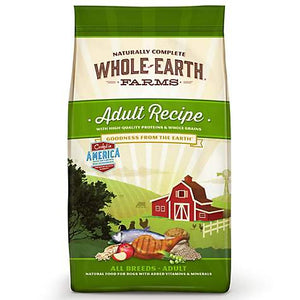 Whole Earth Farms Adult Recipe Dog Food (25lb)