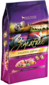 Zignature zssentials discount dog food