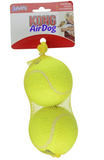 KONG AirDog Squeakair 2 Ball Pack Dog Toy