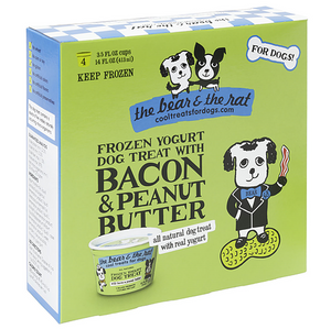 The Bear & Rat Frozen Yogurt Bacon/Peanut Butter 4pk