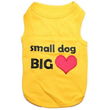 Parisian Pet Small Dog Big Heart Dog T-Shirt XL