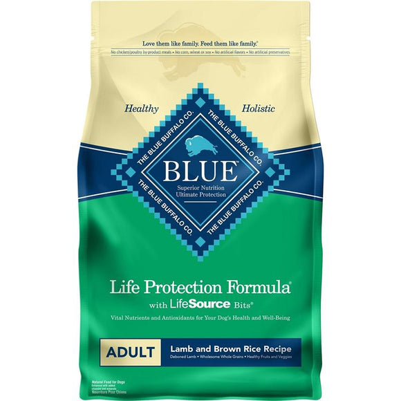 Blue Buffalo Life Protection Formula Adult Lamb & Brown Rice Recipe Dry Dog Food 30lb