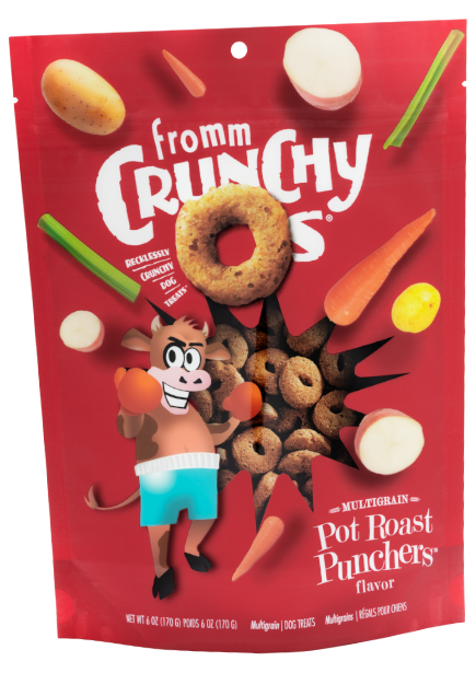 Fromm Crunchy O's Dog Treats - Pot Roast Punchers